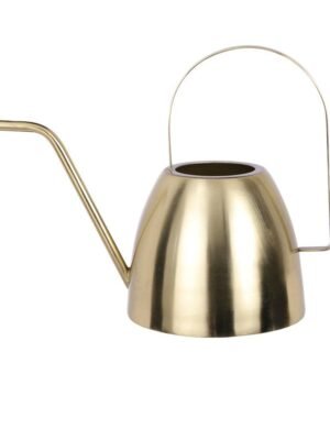 Watering Can 12x6x9in gold