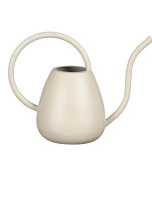 Yvette Watering Can 9.75x4.25x6.75in taupe