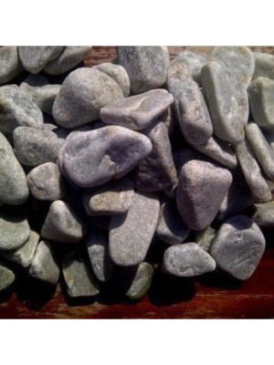 1 Ton Green Tumble Pebbles (50 x 20Kg bags)