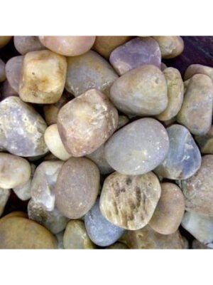 1 Ton Multi White Pebbles (50 x 20Kg bags)