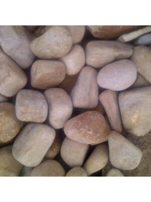 1 Ton Tumbled Sandstone Pebbles (50 x 20Kg bags)