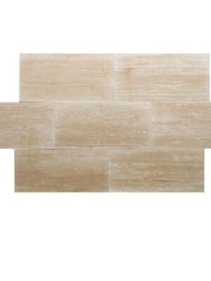 Ivory Travertine Vein Cut 12x24 Honed Tile
